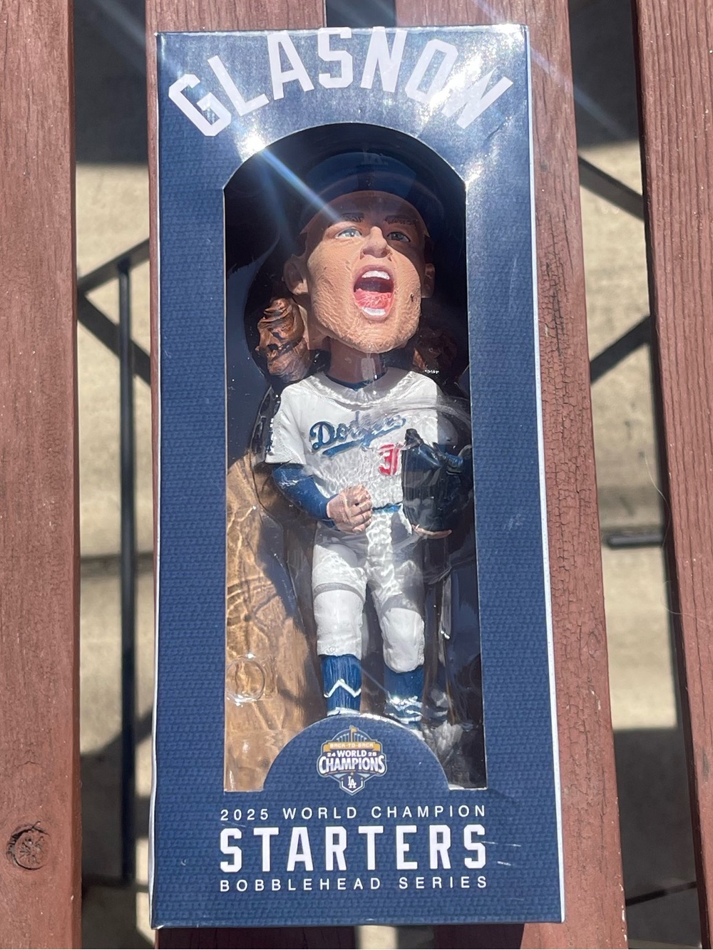 2026 Los Angeles Dodgers Tyler Glasnow Bobblehead